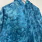 L | Ice Dye Ocean Blue Hand Dyed Pullover Hoodie