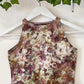 Ice Dye Mushroom Crop Vest