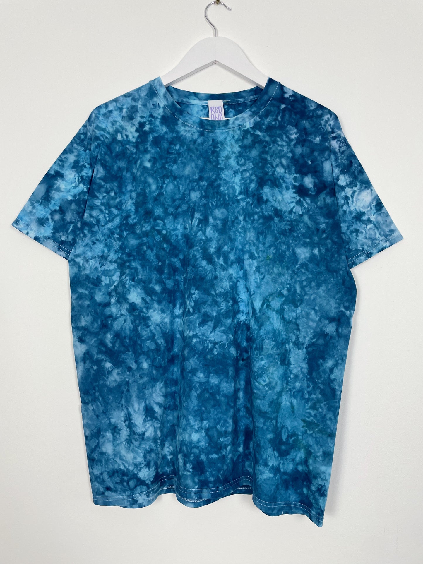 XL | Ocean Blue Ice Dye T-Shirt