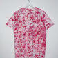 M | Ice Dye Pink Hand Dyed Ice Tie Dye T-Shirt