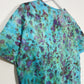 L | Blue Purple Ice Dye Hand Dyed T-Shirt
