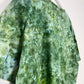 XL | Ice Dye Dark Green Hand Dyed Ice Tie Dye T-Shirt
