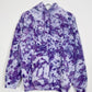 M | Ice Dye Purple Hand Dyed Pullover Hoodie