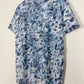 L | Ice Dye Frozen Waves Hand Dyed Ice Tie Dye T-Shirt