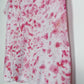 S | Ice Dye Pink Hand Dyed Ice Tie Dye T-Shirt