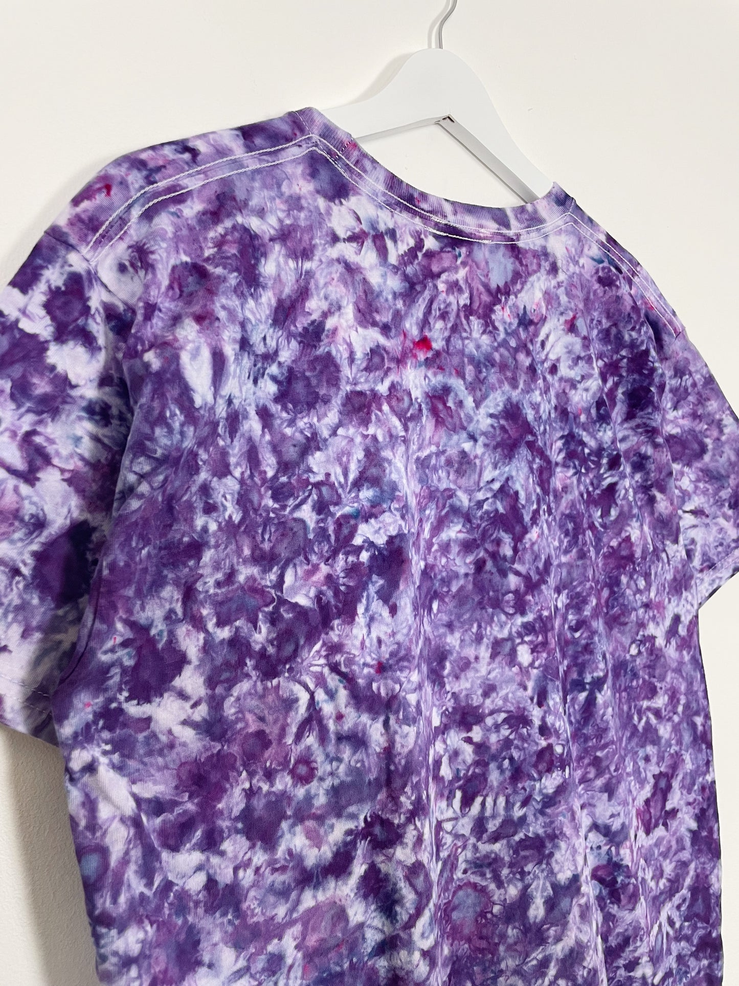 L | Purple Ice Dye T-Shirt