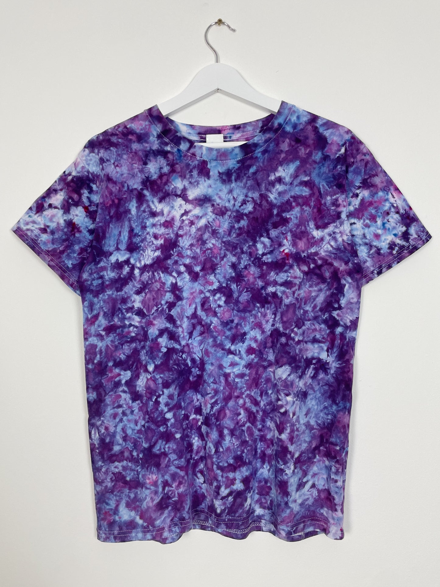 S | Purple Ice Dye T-Shirt