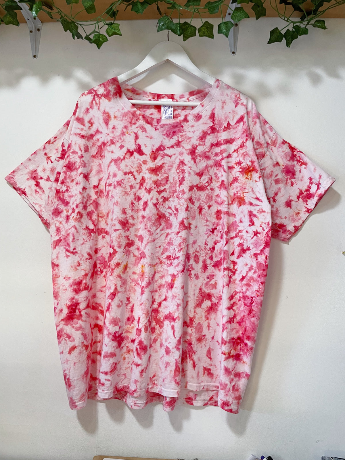 XXL | Pink Ice Dye T-Shirt