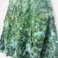 M | Ice Dye Dark Green Hand Dyed Pullover Hoodie