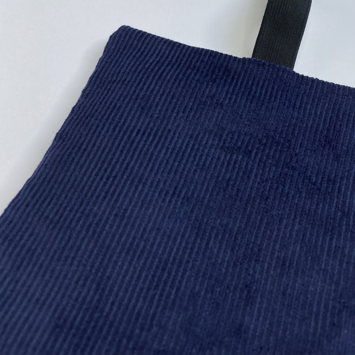 Handmade Tobacco Pouch | Navy Corduroy Tobacco Storage Cover