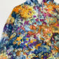 XL | Ice Dye Blue Sunrise Hand Dyed Pullover Hoodie