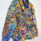 XL | Ice Dye Blue Sunrise Hand Dyed Pullover Hoodie