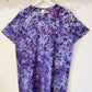 L | Purple Ice Dye T-Shirt