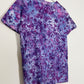 S | Purple Ice Dye T-Shirt