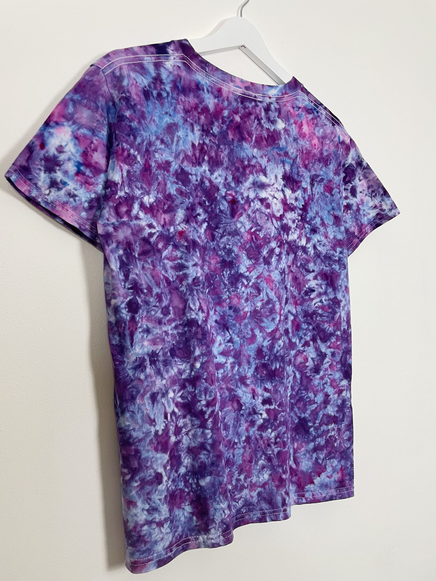 S | Purple Ice Dye T-Shirt