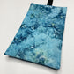 Handmade Ocean Blue Ice Dye Tobacco Pouch