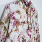 M | Ice Dye Dusty Pink and Brown Hand Dyed Pullover Hoodie