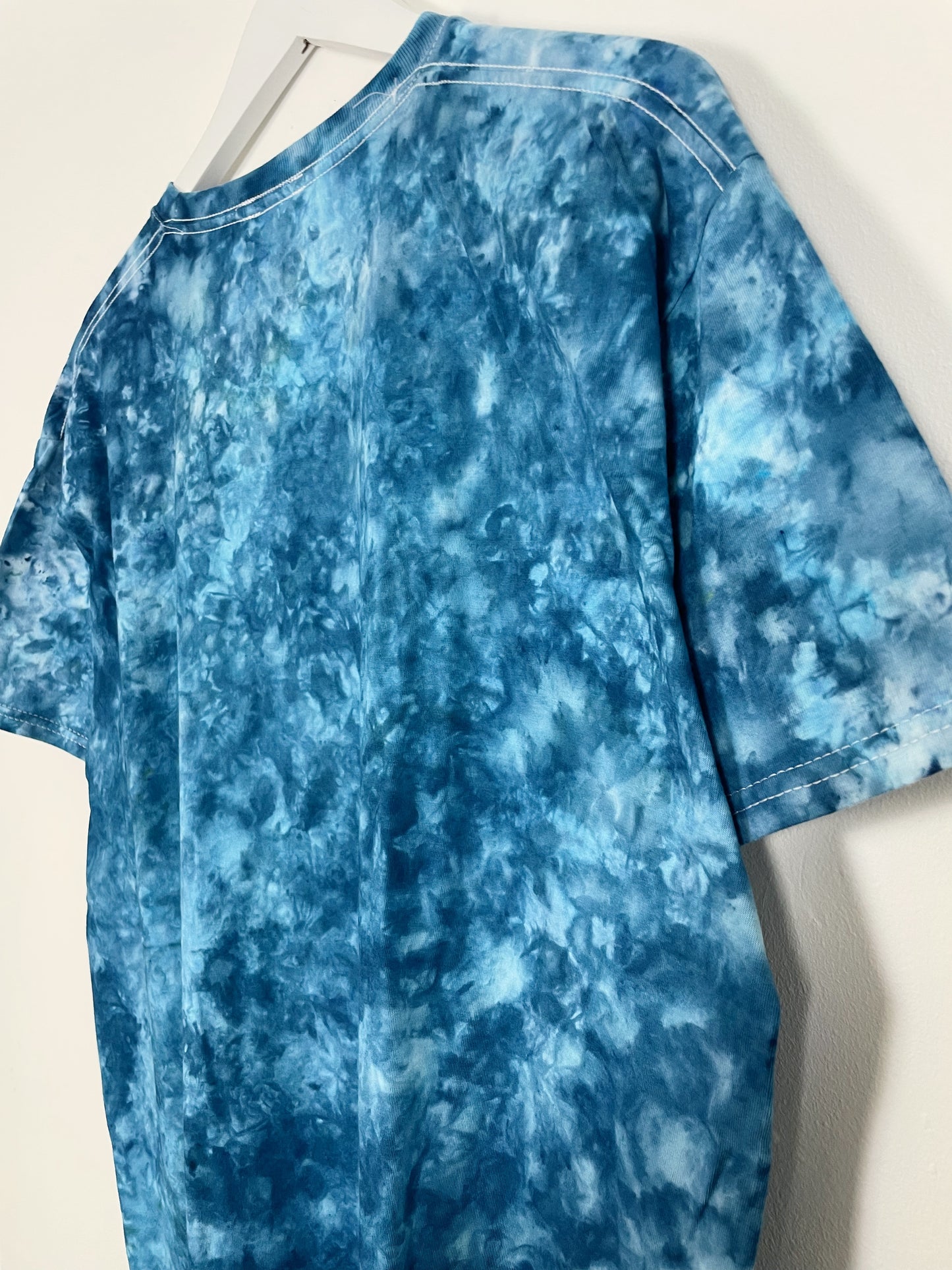 XL | Ocean Blue Ice Dye T-Shirt