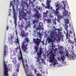 XXL | Ice Dye Purple Hand Dyed Pullover Hoodie