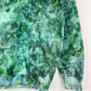 M | Ice Dye Dark Green Hand Dyed Pullover Hoodie