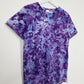 S | Purple Ice Dye T-Shirt