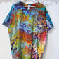XXL | Rainbow Ice Dye T-Shirt