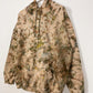 XL | Ice Dye Driftwood Hand Dyed Brown Pullover Hoodie