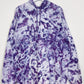 XXL | Ice Dye Purple Hand Dyed Pullover Hoodie
