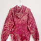 M | Ice Dye Crushed Raspberry Hand Dyed Pullover Hoodie