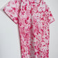 M | Ice Dye Pink Hand Dyed Ice Tie Dye T-Shirt