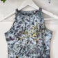 Ice Dye Cosmic Black Crop Vest