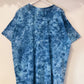 XXL | Ocean Blue Ice Dye T-Shirt