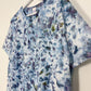 L | Ice Dye Frozen Waves Hand Dyed Ice Tie Dye T-Shirt