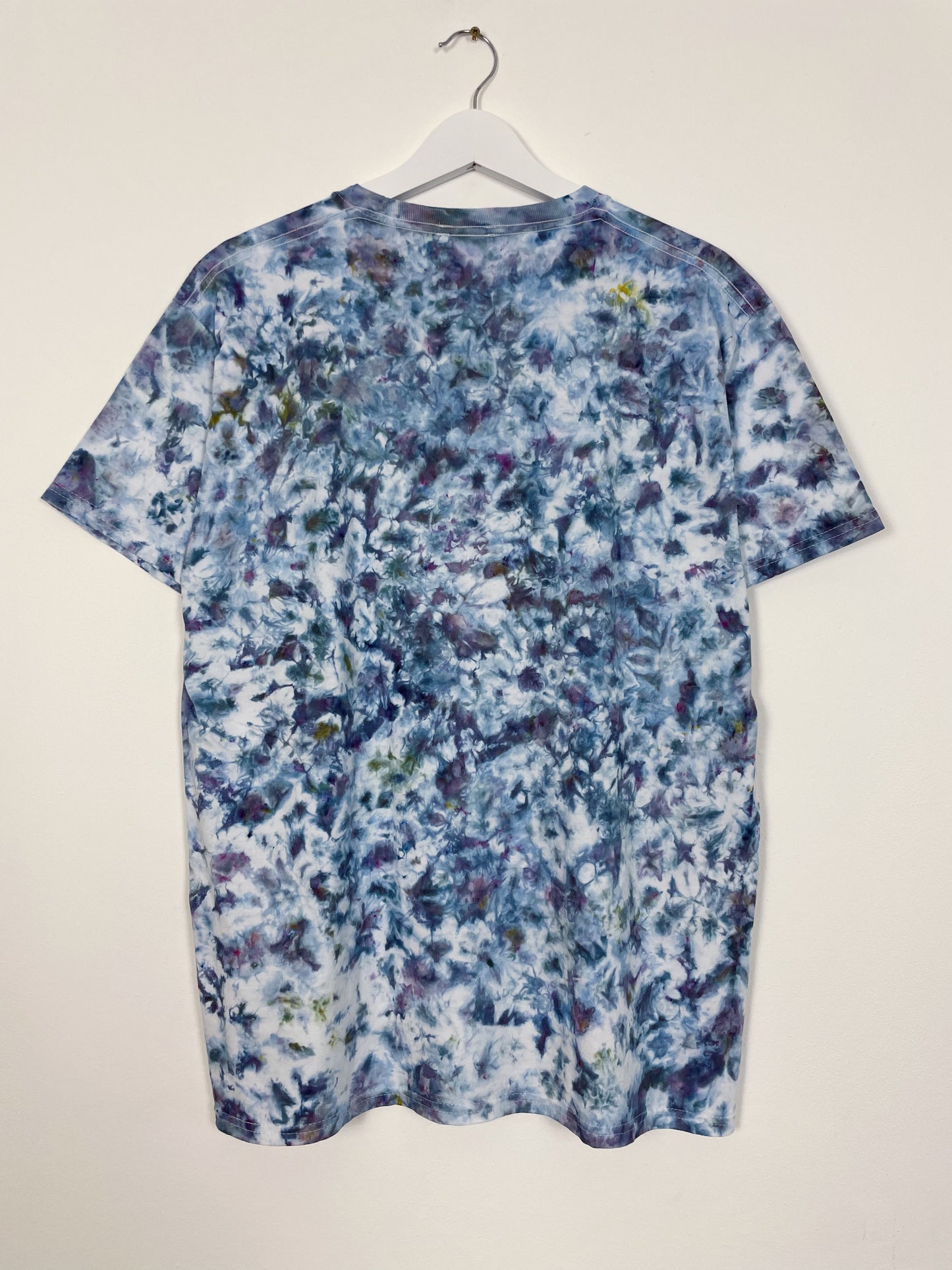L | Ice Dye Frozen Waves Hand Dyed Ice Tie Dye T-Shirt