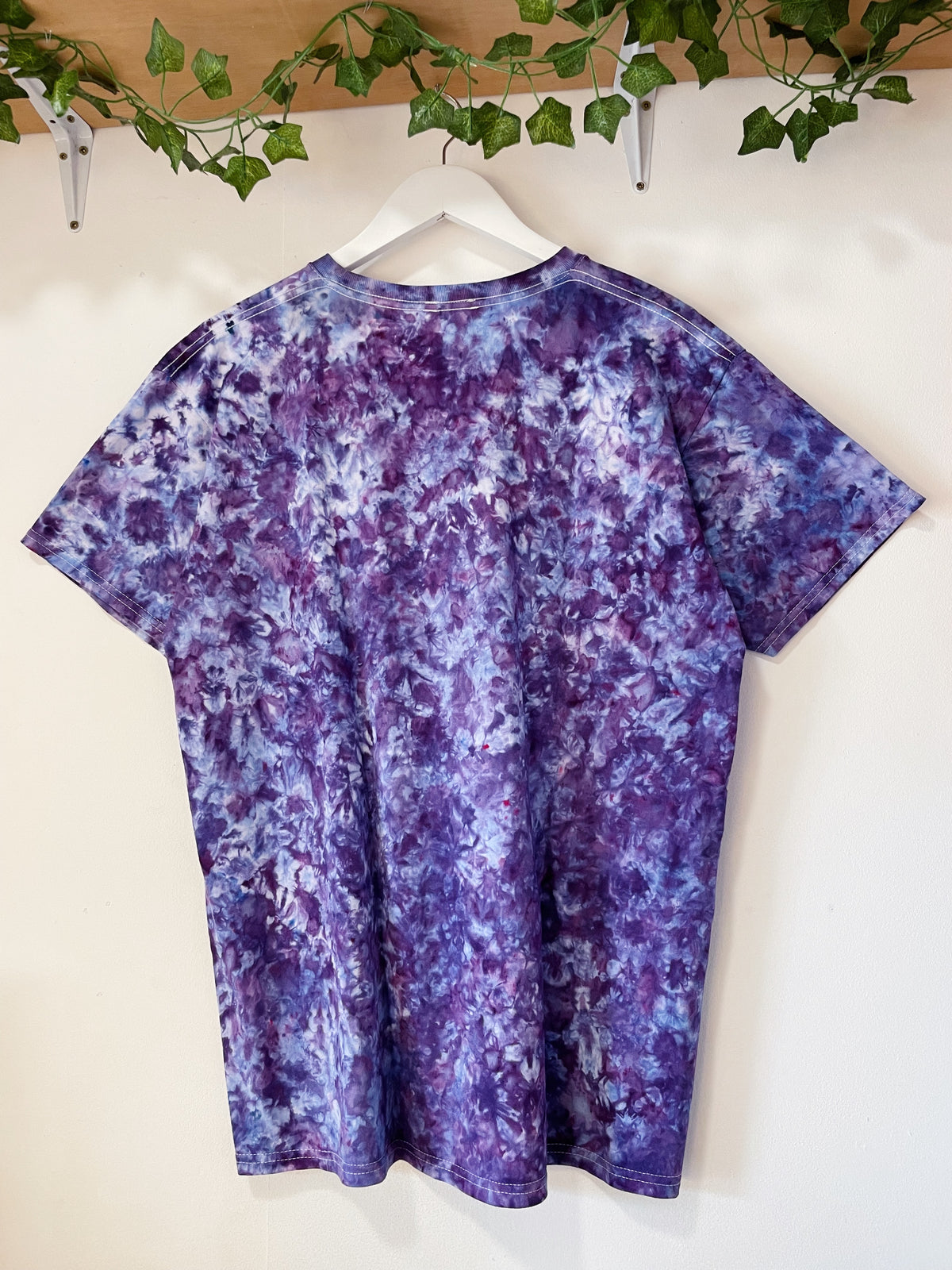 L | Purple Ice Dye T-Shirt