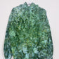 M | Ice Dye Dark Green Hand Dyed Pullover Hoodie