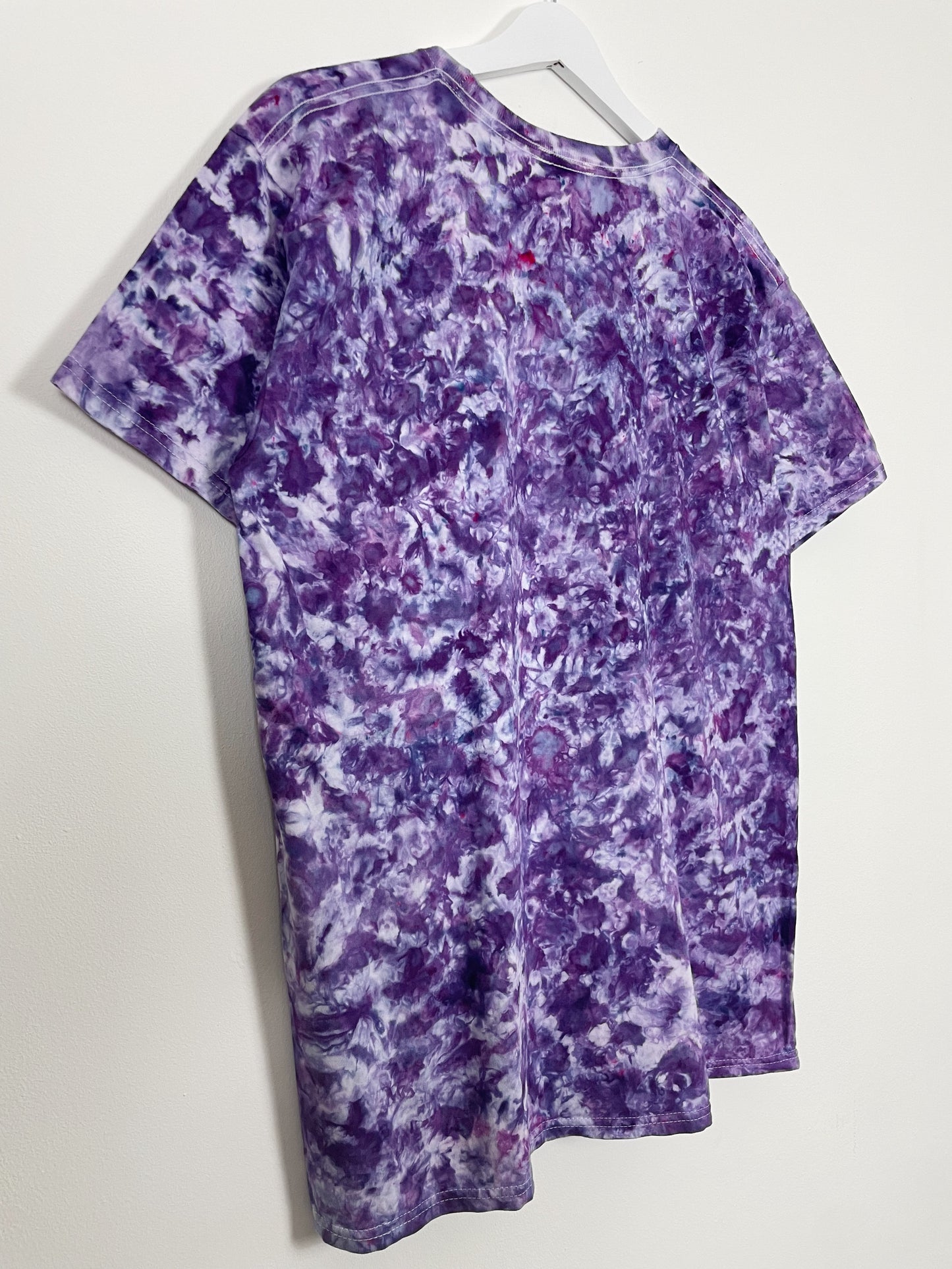 L | Purple Ice Dye T-Shirt
