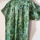 M | Ice Dye Dark Green Hand Dyed Ice Tie Dye T-Shirt