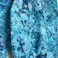S | Ice Dye Ocean Blue Hand Dyed Sweatshirt