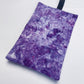 Handmade Ice Dye Tobacco Pouch | Purple Tobacco Storage Cover