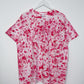 XL | Ice Dye Pink Hand Dyed Ice Tie Dye T-Shirt