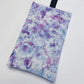 Handmade Ice Dye Tobacco Pouch | Lilac Tobacco Storage Cover