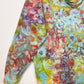 M | Ice Dye Rainbow Multicolour Hand Dyed Pullover Hoodie