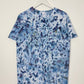M | Ice Dye Frozen Waves Hand Dyed Ice Tie Dye T-Shirt