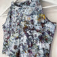 Ice Dye Cosmic Black Crop Vest
