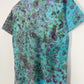 S | Blue Purple Ice Dye T-Shirt