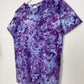 S | Purple Ice Dye T-Shirt