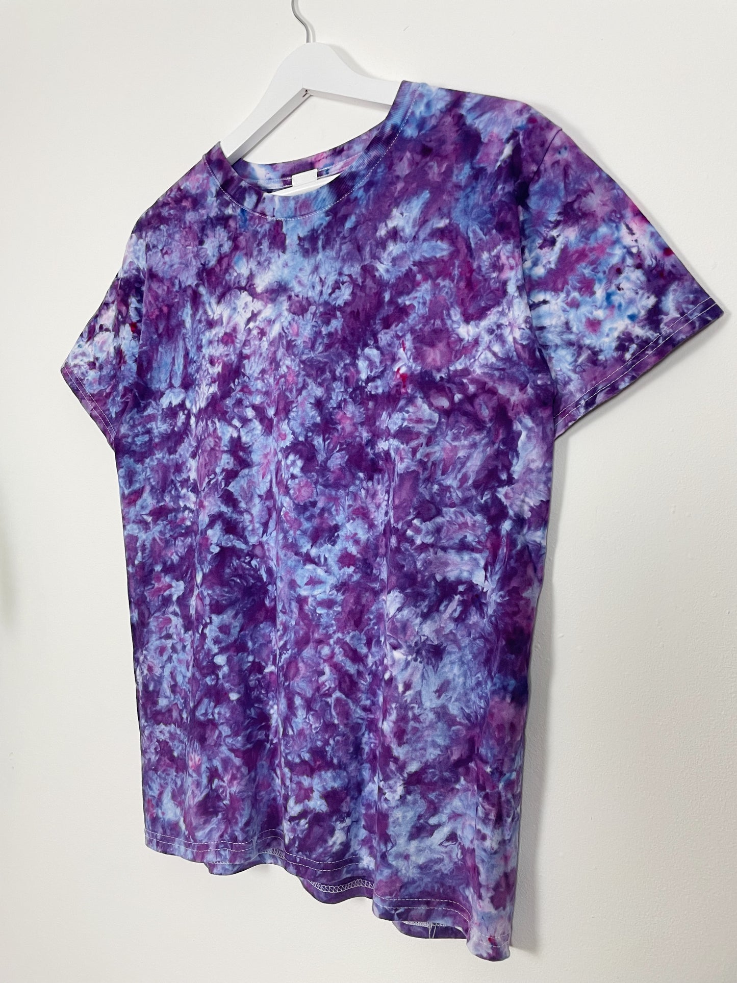 S | Purple Ice Dye T-Shirt