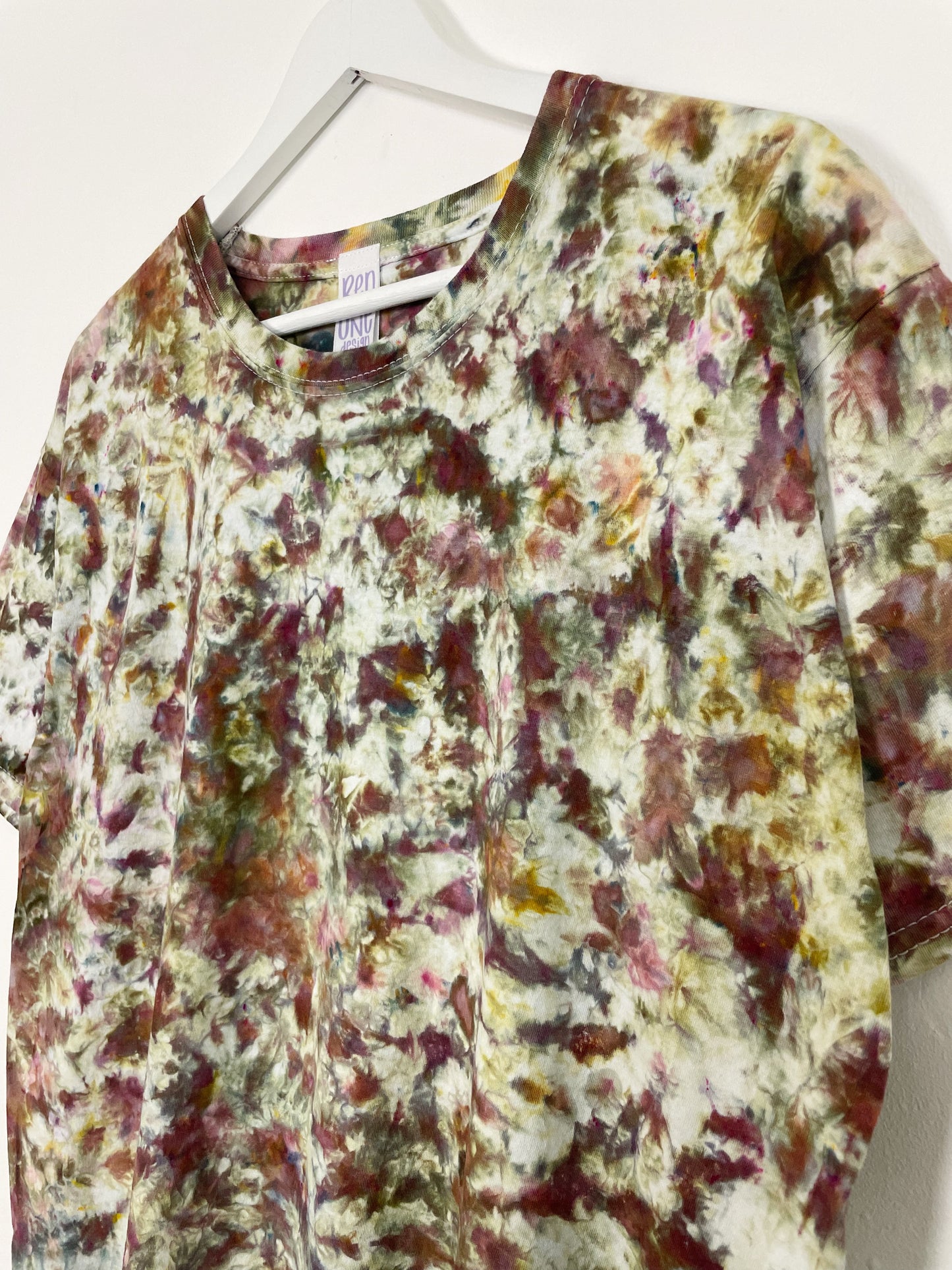 L | Mushroom Brown Ice Dye T-Shirt