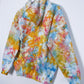 M | Ice Dye Sunset Multicolour Hand Dyed Pullover Hoodie